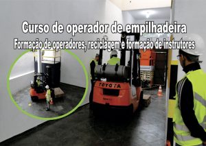 curso de operador de empilhadeira